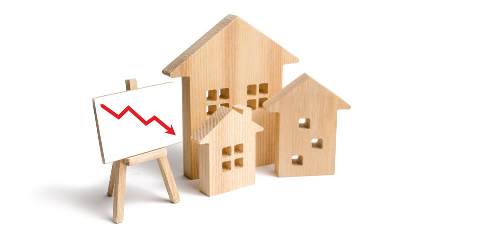 Vendors being slow to accept how much values have fallen and buyers driving hard bargains