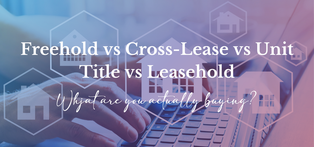 Freehold vs Cross Lease vs Unit Title vs Leasehold – What Are You Actually Buying?